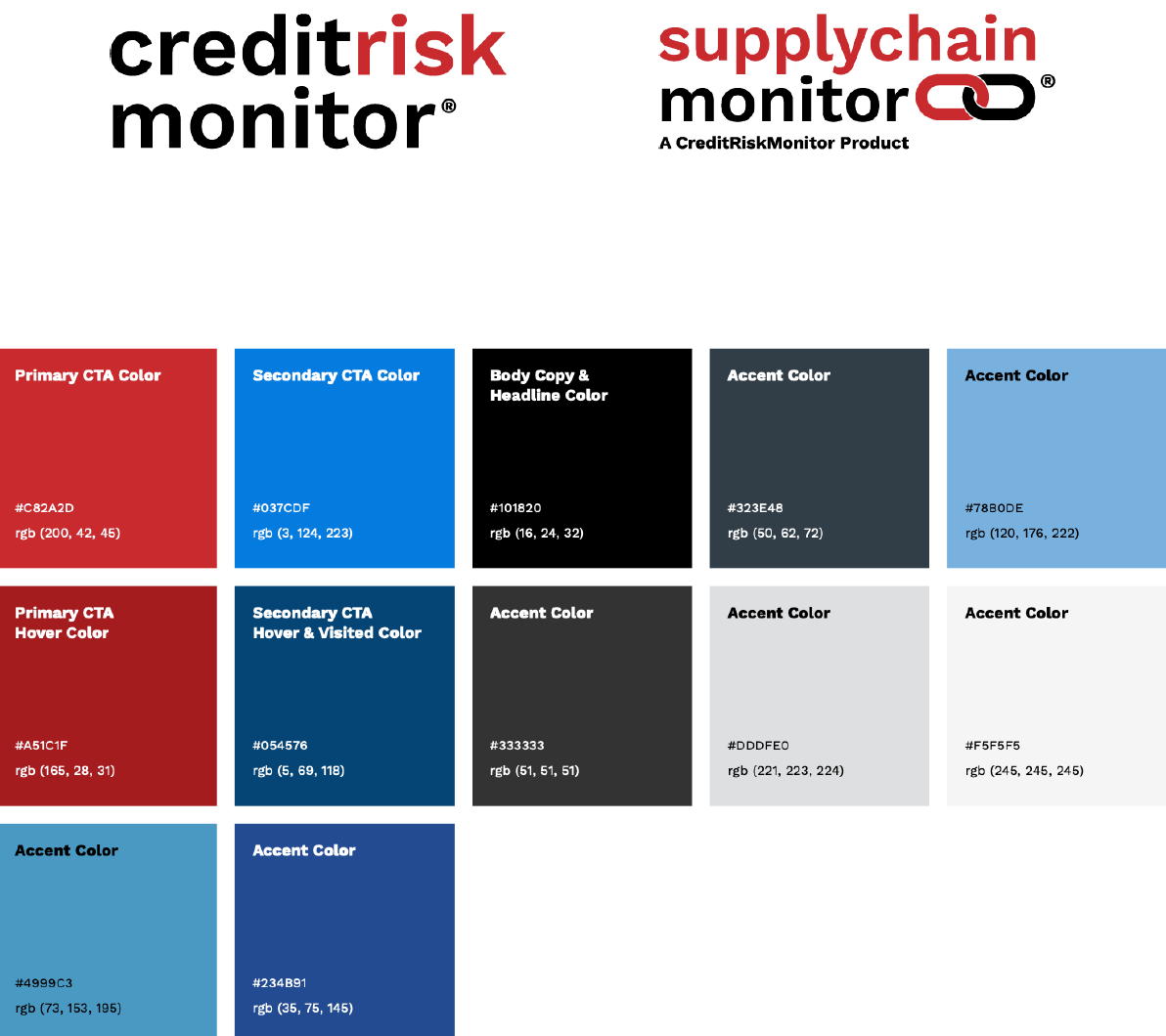 CRM Brand Colors
