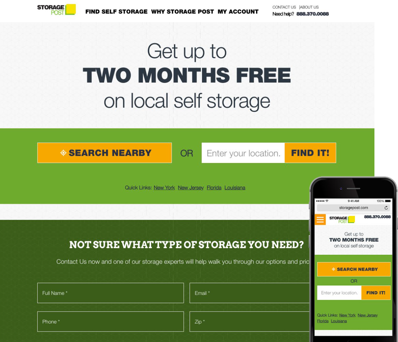 Storage Post Design Comp